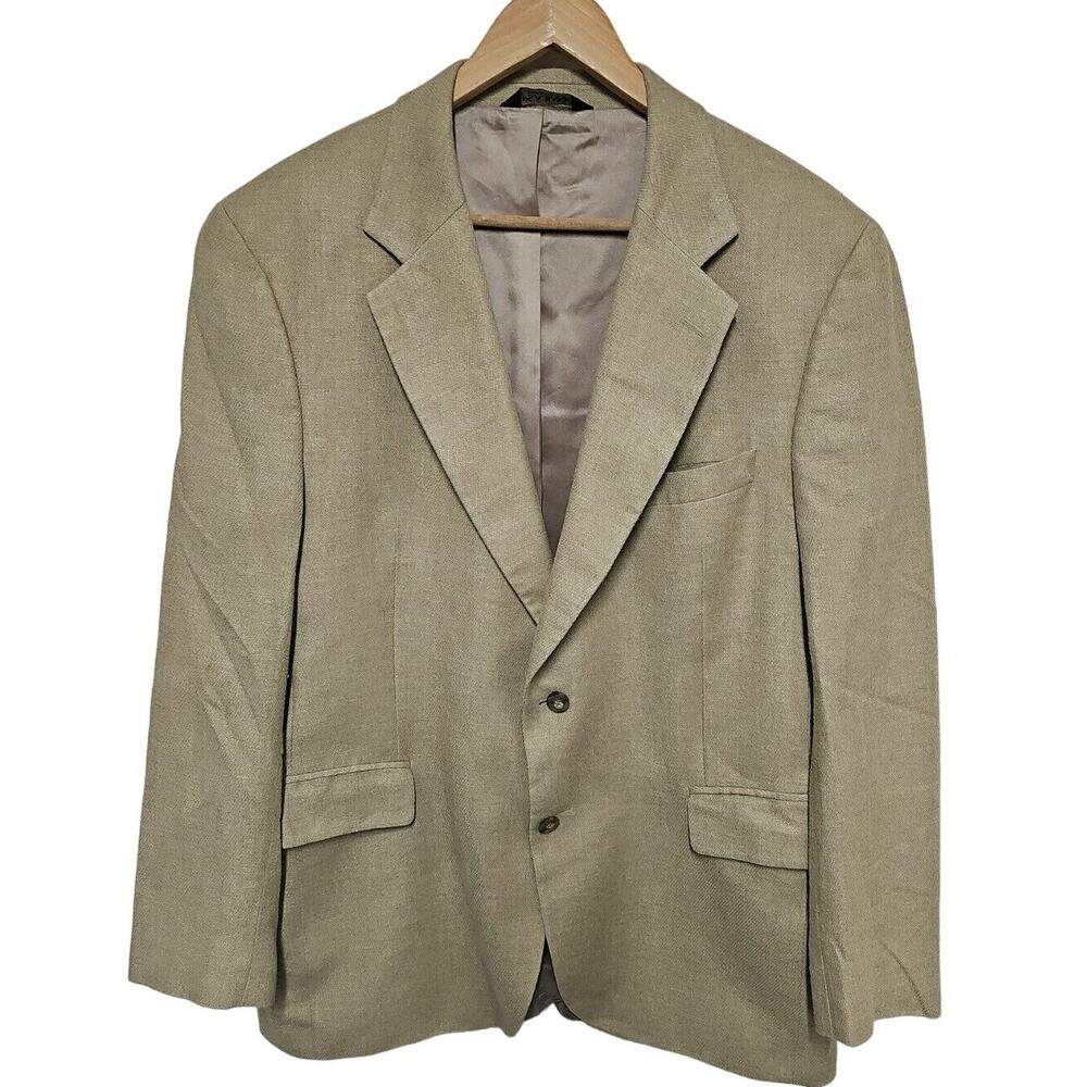 Jos. A. Bank Suit Jacket Mens Size 42R Brown Single Breasted Notch Lapel Career